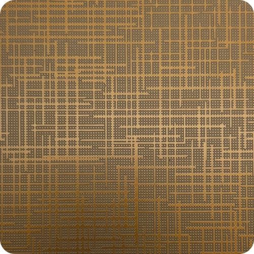 G-110 蚀刻十字纹黄铜 Etched Crosshatch Pattern Brass