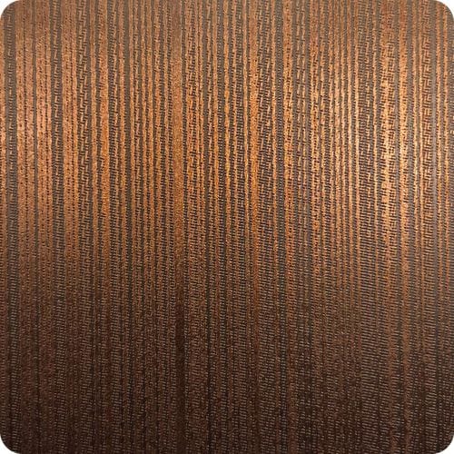 G-112 飘逸纹红古铜 Etched Floating Pattern Red Bronze