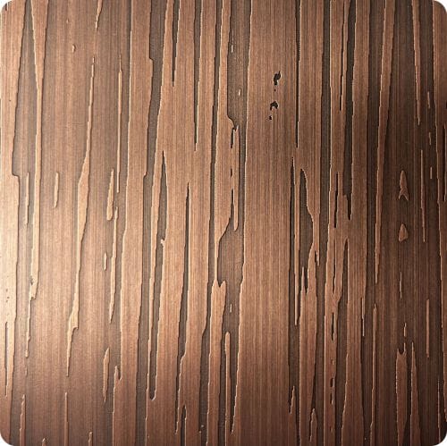G-135 树芯纹红古铜 Etched Tree-core Pattern Red Bronze