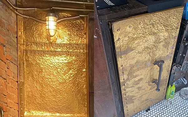 Hammered Metal Sheet (5)