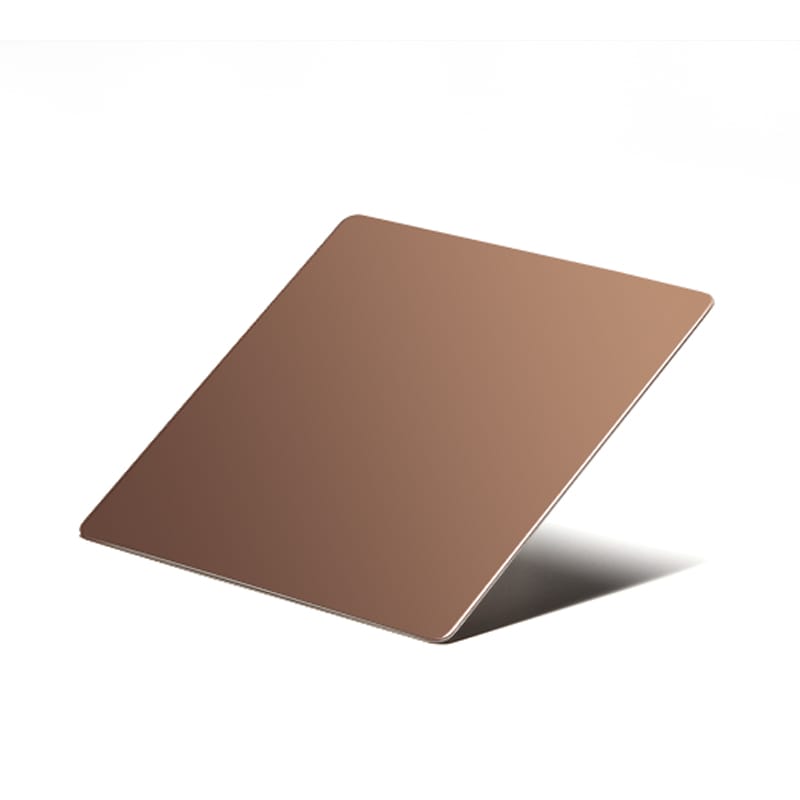 bronze mirror stainless steel sheet