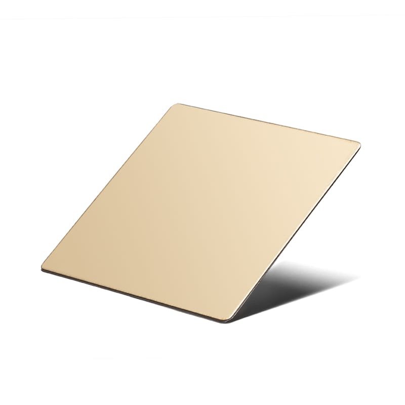 champagne mirror stainless steel sheet