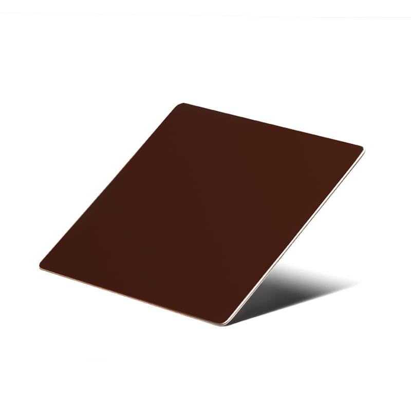 chocolate mirror stainless steel sheet