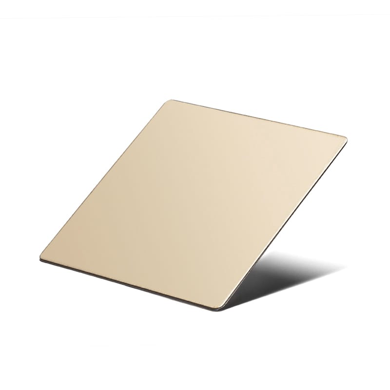 gold mirror stainless steel sheet