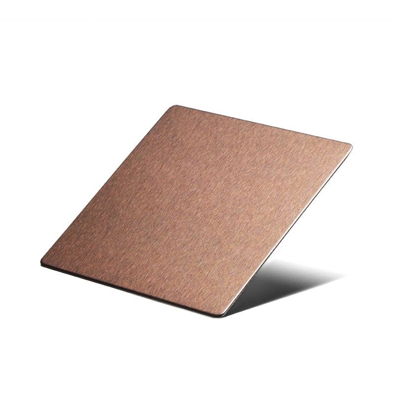 pvd_bronze_brush stainless steel sheet