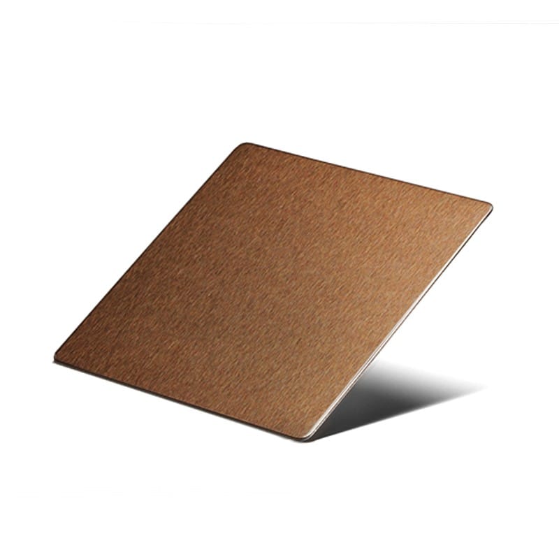 pvd_chocolate_brush stainless steel sheet