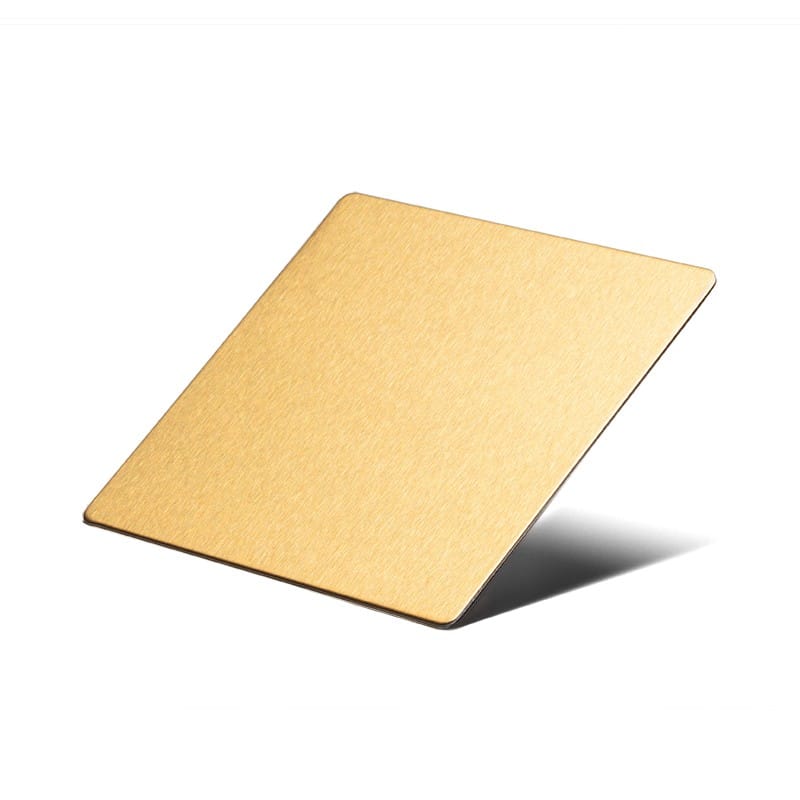 pvd_royal_gold_brush stainless steel sheet